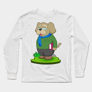 Dog Teacher Book Long Sleeve T-Shirt